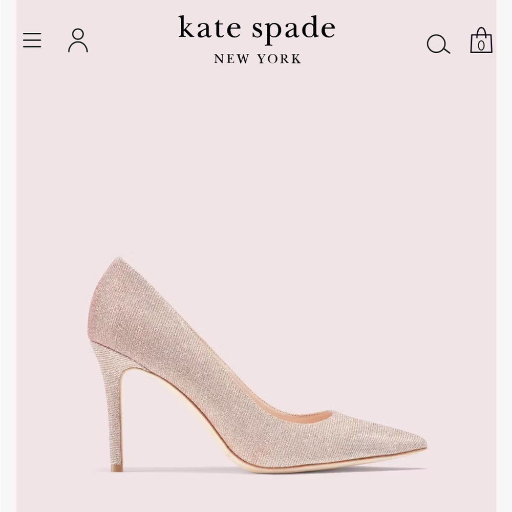 Kate Spade Vivian Pump in Smoke